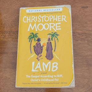 Lamb by Christopher Moore paperback book